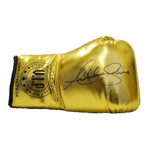 Anthony Joshua Signed Glove (Gold)