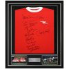 Arsenal 1971 Deluxe Framed Home Shirt signed by 12