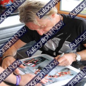 Carl Fogarty Signed Photo Montage