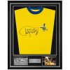 Charlie George Deluxe Framed Signed Arsenal Shirt