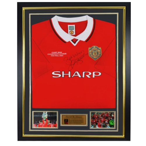 Framed Signed Manchester United Shirt 