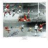 Geoff Hurst & Martin Peters Signed photo Montage