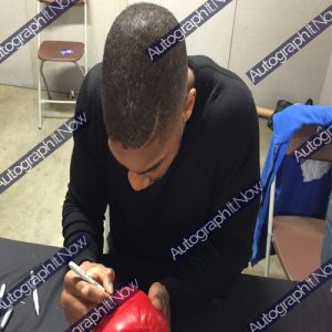 Anthony Joshua Signed Glove in a Dome Frame