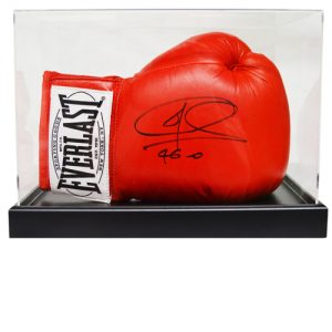 Joe Calzaghe Signed Boxing Glove in an Acrylic Case