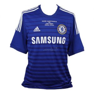 John Terry Front Signed Chelsea Shirt