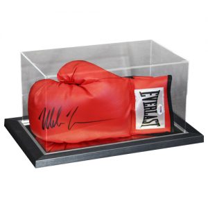 Mike Tyson Signed Glove in an acrylic Case