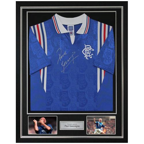 signed rangers jersey