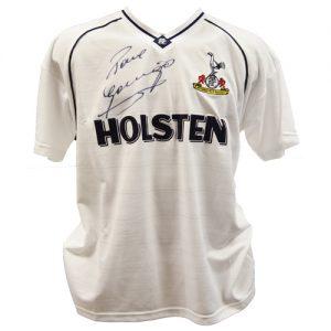 Paul Gascoigne Signed Tottenham Hotspurs Shirt