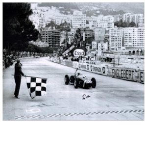 Stirling Moss Signed Photo - 1954 Italian Grand Prix
