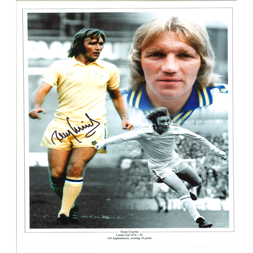 Tony Currie Signed Photo Montage