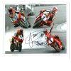 Carl Fogarty & Jamie Witham Dual Signed Photo Montage
