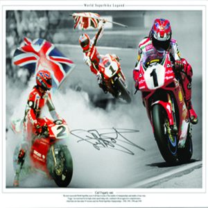 Carl Fogarty Signed Photo