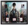 Harry Potter Framed Display signed by Daniel Radcliffe, Emma Watson & Rupert Grint