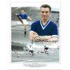Jimmy Greaves Signed Chelsea Photo Montage