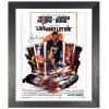 Roger Moore framed signed James Bond poster