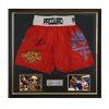 Manny Pacquiao Deluxe Framed Signed Boxing Trunks