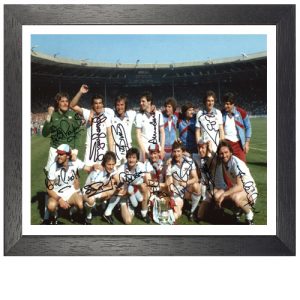 West Ham Framed 1980 Team Photo Signed by 12